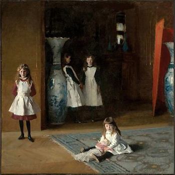 Hardcover Sargent's Daughters: Biography of a Painting Book