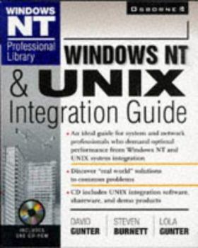 Paperback Windows NT & UNIX Integration Guide [With CDROM] Book