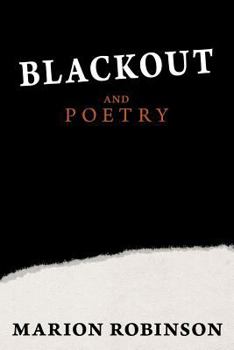 Paperback Blackout and Poetry Book