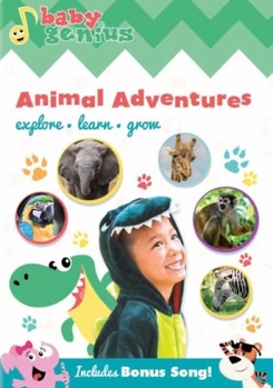 DVD Baby Genius: Animal Adventures Book