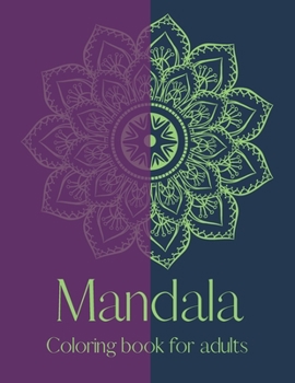 Paperback Mandala Coloring Book for Adults Book