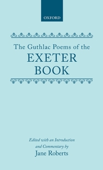 Hardcover Guthlac Poems Exeter Book C Book