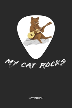 Notizbuch: A5 Notizheft mit punktierten Linien f�r Gitarre Freunde. Ideales Fuchs Raubtier Band Journal oder Notizbuch. Perfektes Tagebuch oder Taschenbuch als Geschenk f�r alle Gitarristen und Gitarr