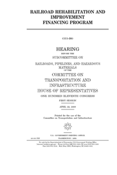 Paperback Railroad Rehabilitation and Improvement Financing Program Book