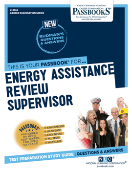 Paperback Energy Assistance Review Supervisor (C-3309): Passbooks Study Guide Volume 3309 Book