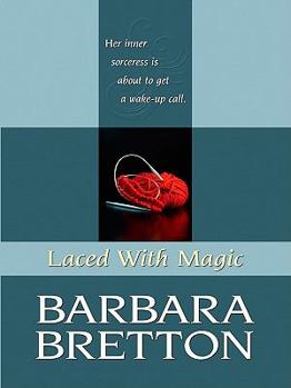 Hardcover Laced with Magic (Thorndike Press Large Print Romance Series) [Large Print] Book