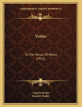 Venus. to the Venus of Melos
