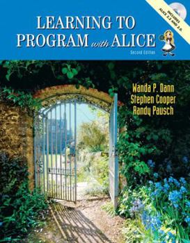 Paperback Learning to Program with Alice [With CDROM] Book