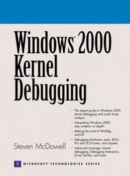 Hardcover Windows 2000 Kernel Debugging Book