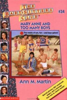 Paperback BSC #34: Mary Anne and Too Many Boy Book