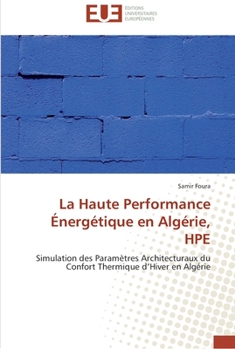 Paperback La haute performance énergétique en algérie, hpe [French] Book