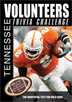 Paperback Tennessee Volunteers Trivia Challenge Book