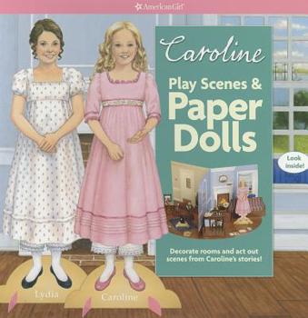 Hardcover American Girl Caroline Play Scenes & Paper Dolls Book