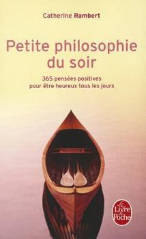 Paperback Petite Philosophie Du Soir [French] Book