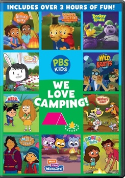 DVD PBS Kids: We Love Camping Book