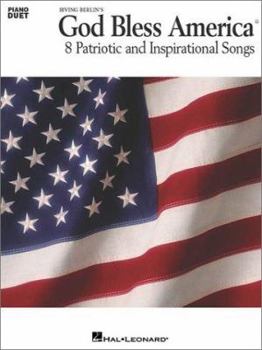 Paperback God Bless America and Other Inspirational Duets: Piano Duet Book
