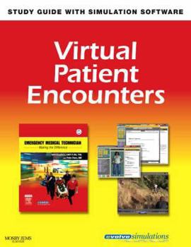 Hardcover Virtual Patient Encounters for Emergency Medical Technician: Making the Difference Book