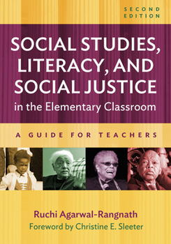 Hardcover Social Studies, Literacy, and Social Justice in the Elementary Classroom: A Guide for Teachers Book