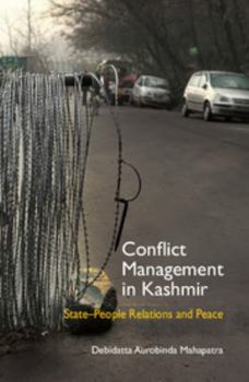 Hardcover Conflict Management in Kashmir Book