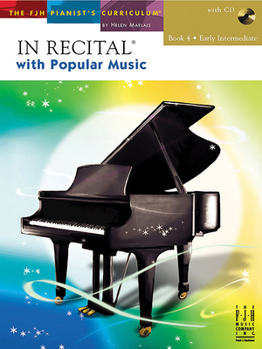 Paperback In Recital(r) with Popular Music, Book 4 Book