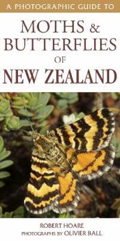 Paperback Photographic Guide to Moths & Butterflies of New Zealand Book
