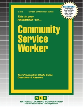 Community Service Worker (Career Examination)