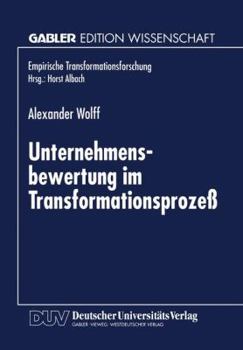 Paperback Unternehmensbewertung Im Transformationsprozeß [German] Book