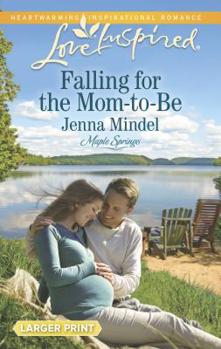 Mass Market Paperback Falling for the Mom-To-Be [Large Print] Book