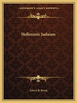 Paperback Hellenistic Judaism Book