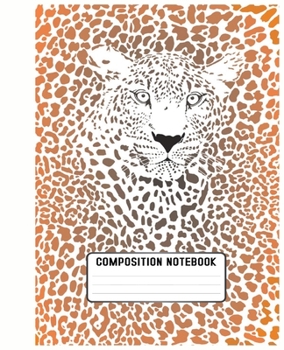 Paperback Composition Notebook: School Subject Book Notes - Pretty Faux ... Teacher- Women- Cheetah -Leopard- Spots Book