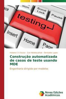 Paperback Construção automatizada de casos de teste usando MDE [Portuguese] Book