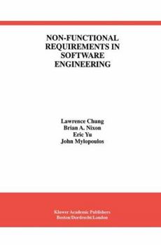 Hardcover Non-Functional Requirements in Software Engineering Book