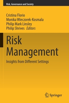 Paperback Risk Management: Insights from Different Settings Book