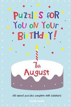 Paperback Puzzles for you on your Birthday - 7th August Book