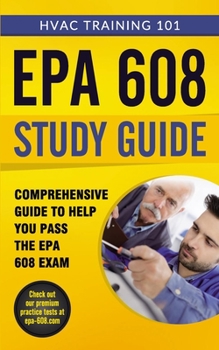 Paperback EPA 608 Study Guide Book