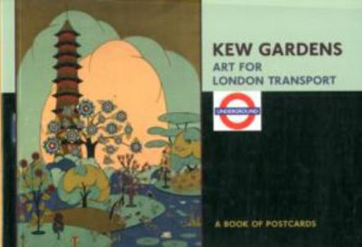 Paperback Kew Gardens Art for London Transport Book of Postcards Book