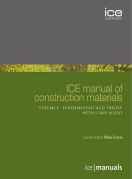 Misc. Ice Manual of Construction Materials Book