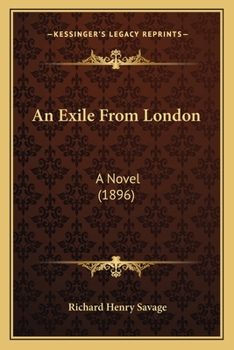 Paperback An Exile From London: A Novel (1896) Book