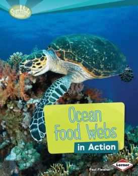 Library Binding Ocean Food Webs in Action Book