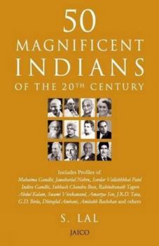 Paperback 50 Magnificent Indians of the 20th Century Book