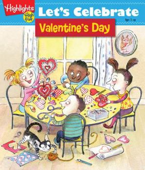Paperback Let's Celebrate Valentine's Day (Highlights High Five) Book
