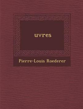 Paperback Uvres [French] Book