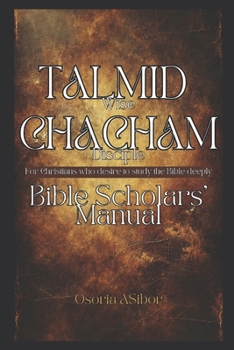 Paperback Talmid Chacham - Wise Disciple - Bible Scholars' Manual Book
