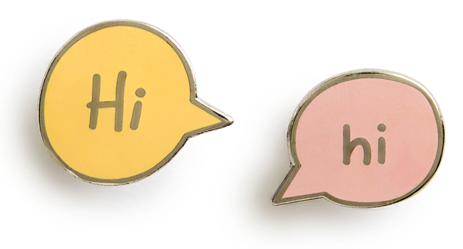 Misc. Heartstopper: Boy Meets Boy Enamel Pin Set - Pin Set of 2 Book