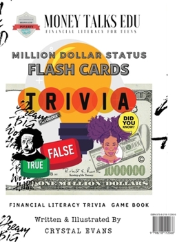 Paperback Million Dollar Status Personal Finance Trivia Game Book [Large Print] Book