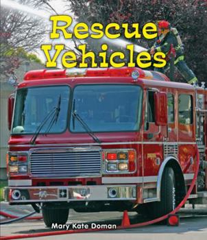 Paperback Rescue Vehicles Book