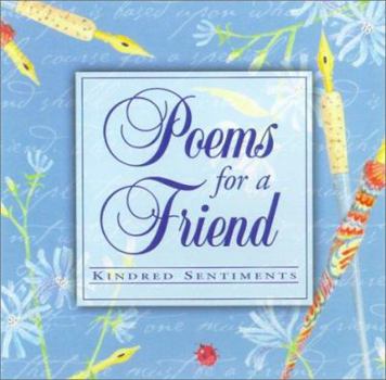 Hardcover Poems for a Friend: Kind Thoughts Book