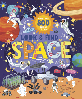 Hardcover Look and Find Space Book