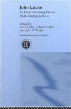 Hardcover John Locke: En Essay Concerning Human Understanding in Focus Book