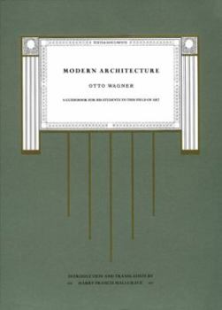 Paperback Modern Architecture: A Guidebook for His Students to This Field of Art Book